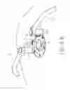 Fig. 04 - ARMREST STRUCTURE OF THE BACK-SEAT OF THE HEAVY-DUTY MOTORCYCLE