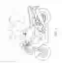 Fig. 05 - ARMREST STRUCTURE OF THE BACK-SEAT OF THE HEAVY-DUTY MOTORCYCLE