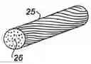 Fig. 01 - Method and system for producing dressing products of polymer fibres useful for covering moist wounds