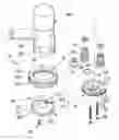 Fig. 01 - Water inlet device for mounting a valve body on a deck
