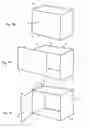 Fig. 02 - Glass cabinet for storage and/or display of objects
