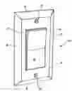 Fig. 01 - ROCKER SWITCH COVER ASSEMBLY