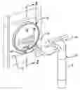 Fig. 01 - Wall hook for safety razors