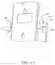 Fig. 11 - Cash dispensing automated banking machine with locking frame panels