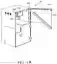 Fig. 18 - Cash dispensing automated banking machine with locking frame panels