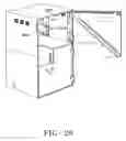 Fig. 20 - Cash dispensing automated banking machine with locking frame panels