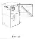 Fig. 22 - Cash dispensing automated banking machine with locking frame panels