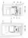 Fig. 55 - Cash dispensing automated banking machine with locking frame panels