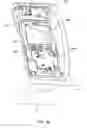 Fig. 11 - Hand-supportable digital image capture and processing system having a printed circuit board with a light transmission aperture, through which the field of view (FOV) of the image detection array and visible targeting illumination beam are projected using a FOV-folding mirror