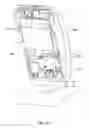 Fig. 12 - Hand-supportable digital image capture and processing system having a printed circuit board with a light transmission aperture, through which the field of view (FOV) of the image detection array and visible targeting illumination beam are projected using a FOV-folding mirror