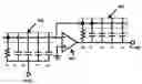 Fig. 01 - Operational amplifier with resistance switch crossbar feedback