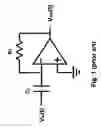 Fig. 02 - Operational amplifier with resistance switch crossbar feedback