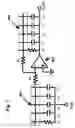 Fig. 08 - Operational amplifier with resistance switch crossbar feedback