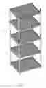 Fig. 02 - Storage Rack with Multiple Tiers