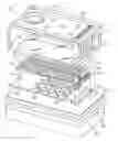 Fig. 01 - PRINTHEAD INTEGRATED CIRCUIT WITH INK SUPPLY FROM BACK FACE