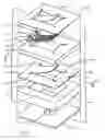 Fig. 02 - PRINTHEAD INTEGRATED CIRCUIT WITH INK SUPPLY FROM BACK FACE