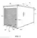 Fig. 02 - Sheet door system with transition wheels