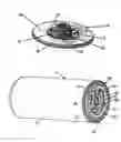 Fig. 01 - Filter cartridge and mounting system therefor having foolproofing means