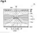 Fig. 10 - Light-emitting device with a protection layer to prevent the inter-diffusion of zinc (Zn) atoms