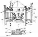 Fig. 01 - “Y” axis dynamic cone system for use with a flexible silo, bulk bag or flexible container filling or discharge apparatus