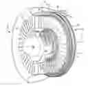 Fig. 01 - Bearing-like structure to control deflections of a rotating component