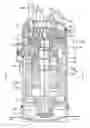 Fig. 01 - DISPLACEMENT TYPE COMPRESSOR HAVING A SELF-START SYNCHRONOUS MOTOR AND START LOAD REDUCING MEANS