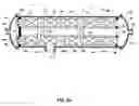 Fig. 10 - Gas separation membrane module assembly with residue manifold