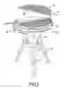 Fig. 06 - Barbecue grill with multiple adjustable grids