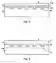 Fig. 04 - Recording medium having a substrate containing microscopic pattern of parallel groove and land sections and recording/reproducing equipment therefor