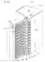 Fig. 20 - Optical fiber distribution frame with outside plant enclosure