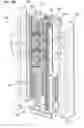 Fig. 27 - Optical fiber distribution frame with outside plant enclosure