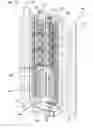 Fig. 28 - Optical fiber distribution frame with outside plant enclosure