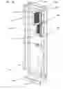 Fig. 30 - Optical fiber distribution frame with outside plant enclosure
