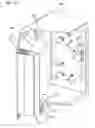 Fig. 37 - Optical fiber distribution frame with outside plant enclosure