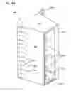 Fig. 44 - Optical fiber distribution frame with outside plant enclosure