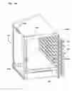 Fig. 65 - Optical fiber distribution frame with outside plant enclosure