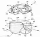 Fig. 01 - Ski, outdoor activity or tactical goggle protective covering