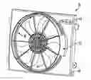 Fig. 01 - Tangential drive module assembly and method of assembly for airflow induction