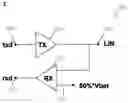 Fig. 01 - LIN bus network, integrated circuit and method of communicating thereon