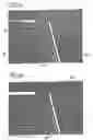 Fig. 10 - Liquid crystal display comprising improved switching means at the display periphery