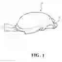 Fig. 02 - Nose strap jointing structure for swimming goggles/mask