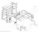 Fig. 01 - Shearing apparatus with clamps for carrying and locking the material
