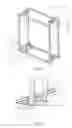 Fig. 03 - Transportation frame for oversize container and method of installing the frame onto the container