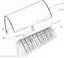 Fig. 01 - Method of making a composite fibre component with thermoplastic stiffening elements