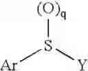 Fig. 02 - Bicyclic aromatic sulfinyl derivatives