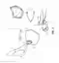 Fig. 02 - VENT AND STRAP FASTENING SYSTEM FOR A DISPOSABLE RESPIRATOR
