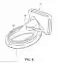 Fig. 09 - VENT AND STRAP FASTENING SYSTEM FOR A DISPOSABLE RESPIRATOR