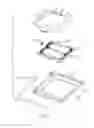 Fig. 02 - Electrical connector having stiffener fastened by groups of one-step screw post and mating sleeve