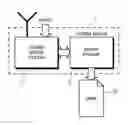 Fig. 01 - Telecommunications device configured to print and sense coded data tags
