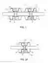 Fig. 02 - Method of forming a land grid array (LGA) interposer arrangement utilizing metal-on-elastomer hemi-torus and other multiple points of contact geometries